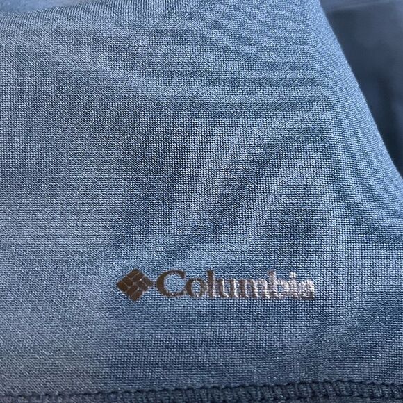 Columbia i2O Jacket Women's Small Blue Long Omni-Wick Full Zip Convertible Neck - Picture 6 of 6